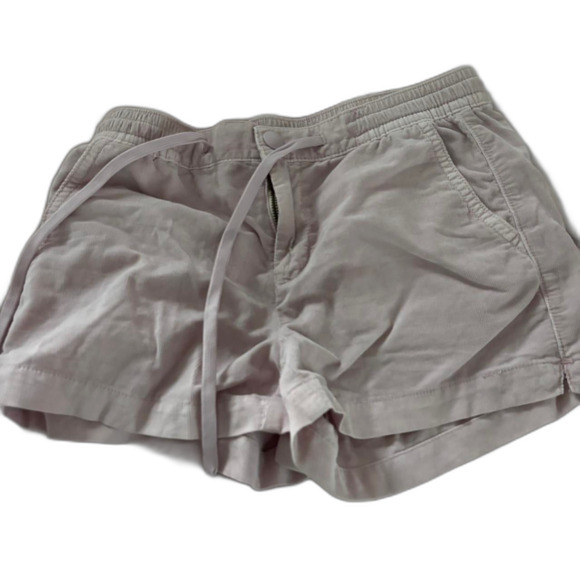 AMERICAN EAGLE High Rise Cargo Light Pink Women's Jean Baggy Sz Medium Shorts - Picture 1 of 1